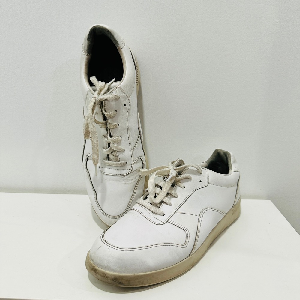 Everlane The Court Sneaker‎ White Leather Low Top Mens 10.5 Shoes
